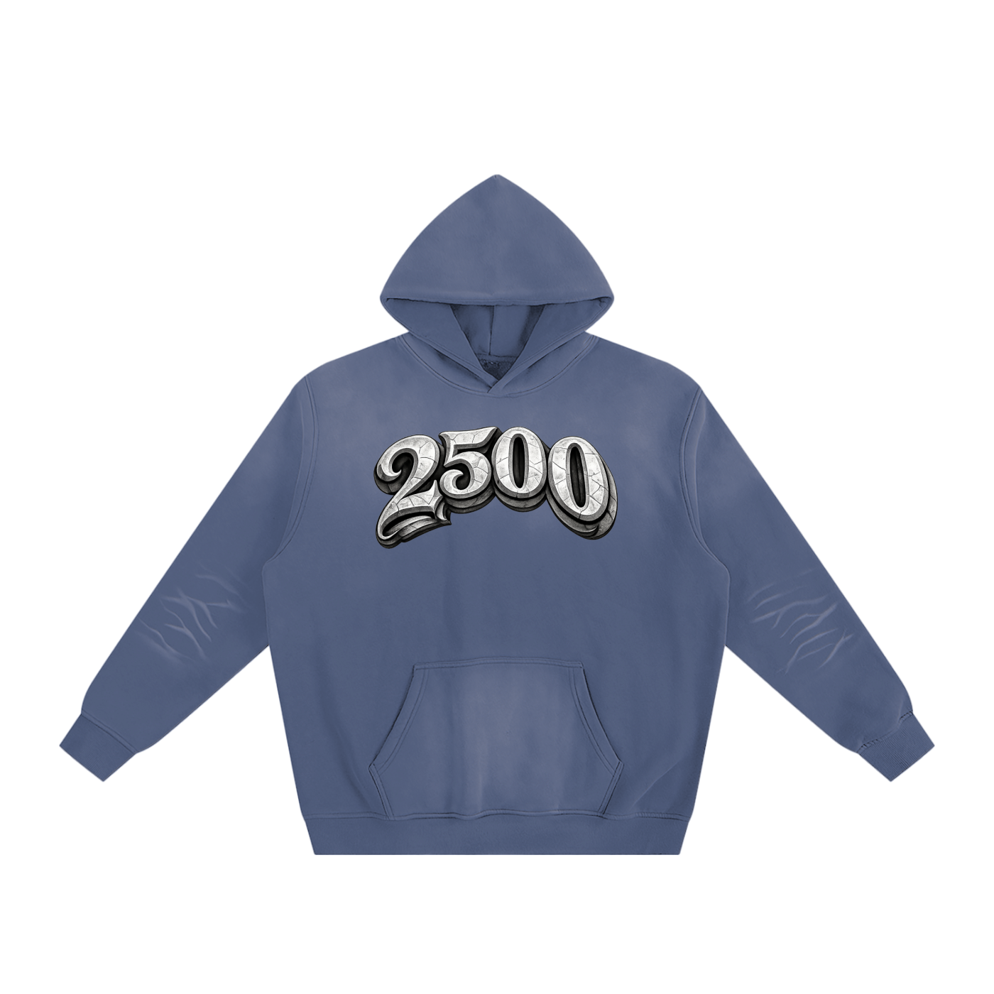 2500 Sunfade Fleeced Hoodie