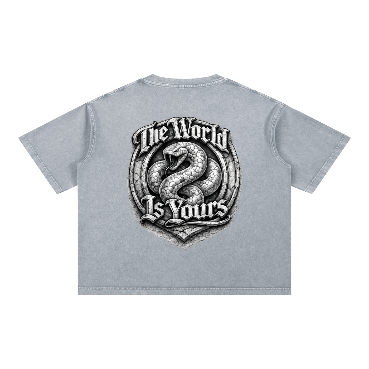 2500 Mineral Wash Boxy Cotton T-Shirt