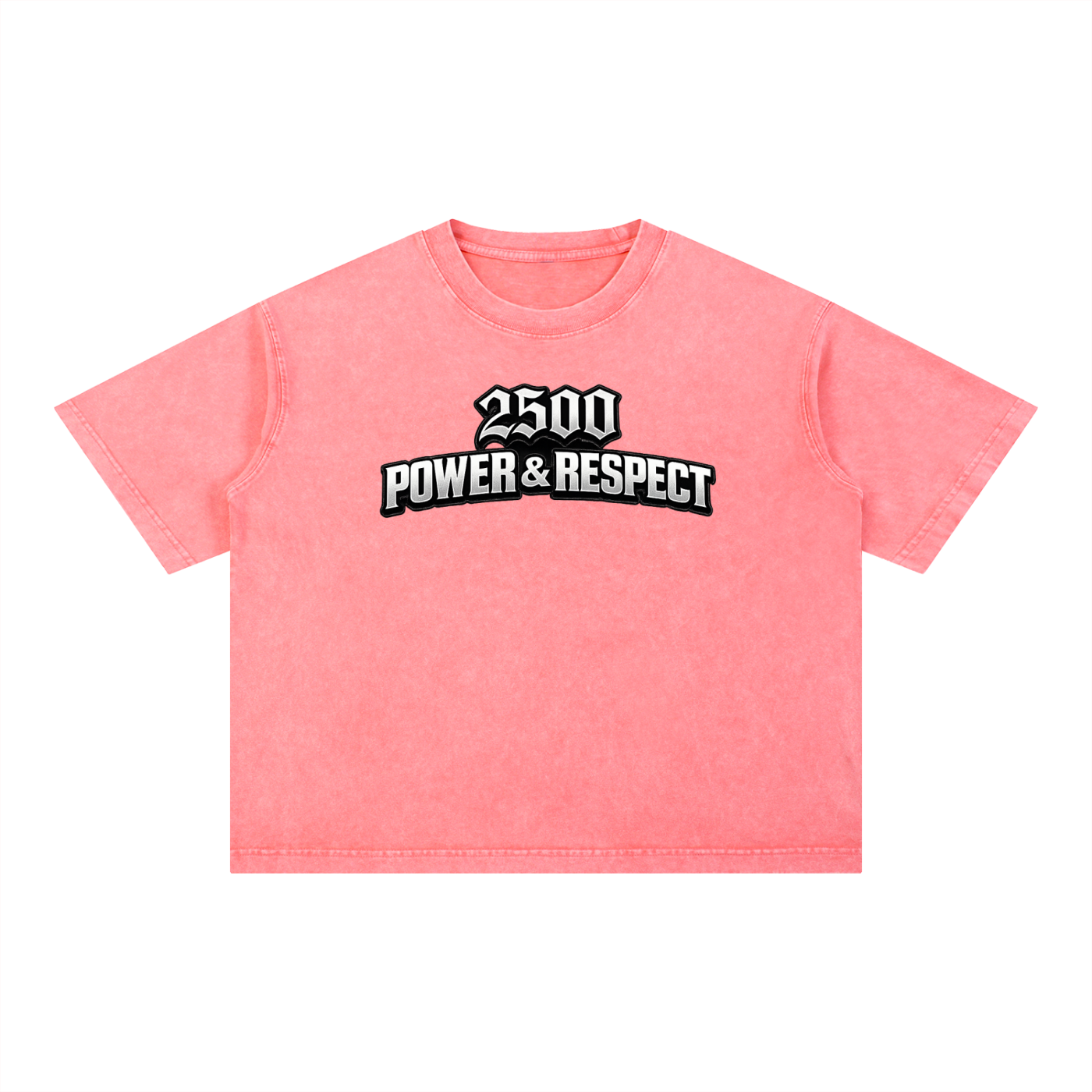 2500 Mineral Wash Boxy Cotton T-Shirt