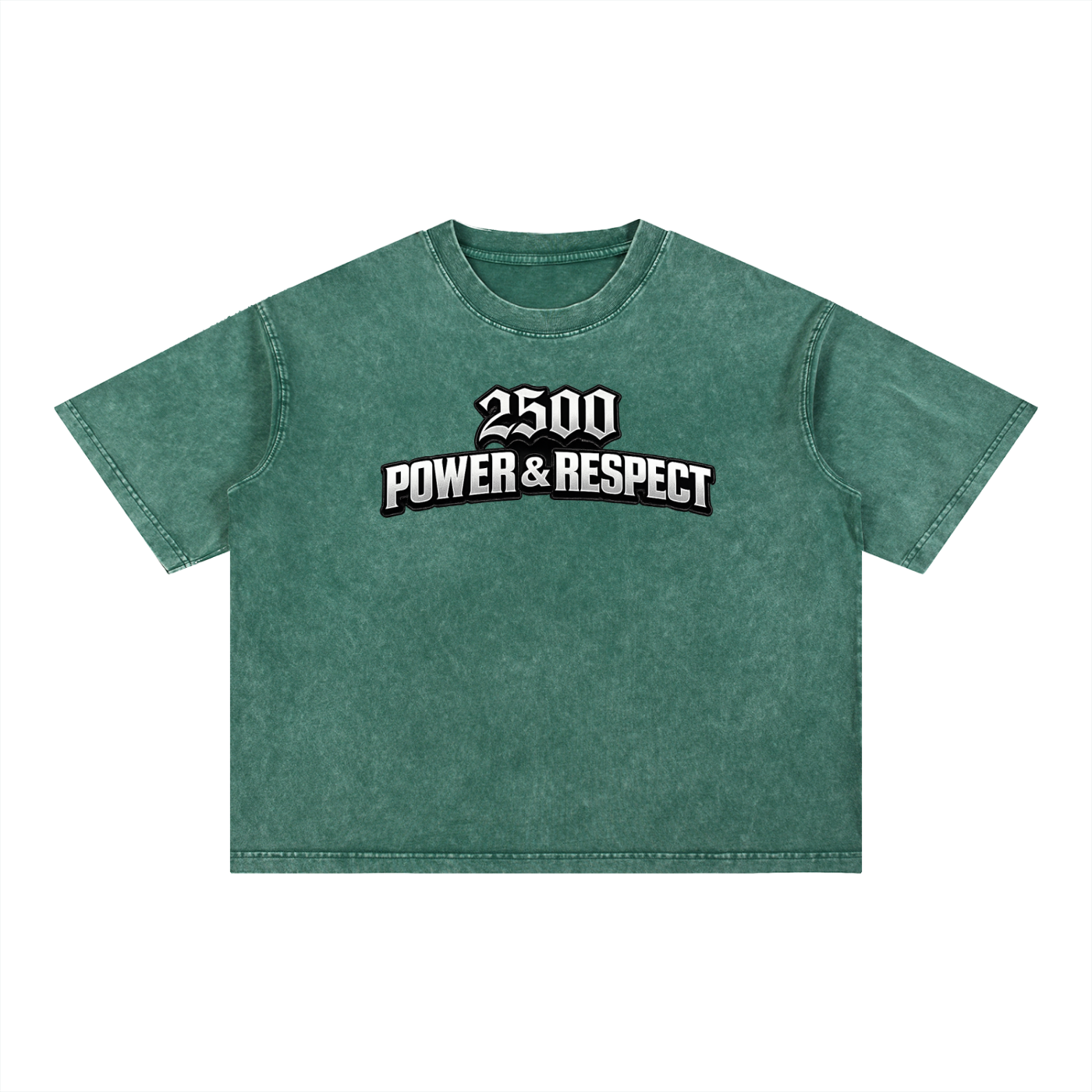 2500 Mineral Wash Boxy Cotton T-Shirt