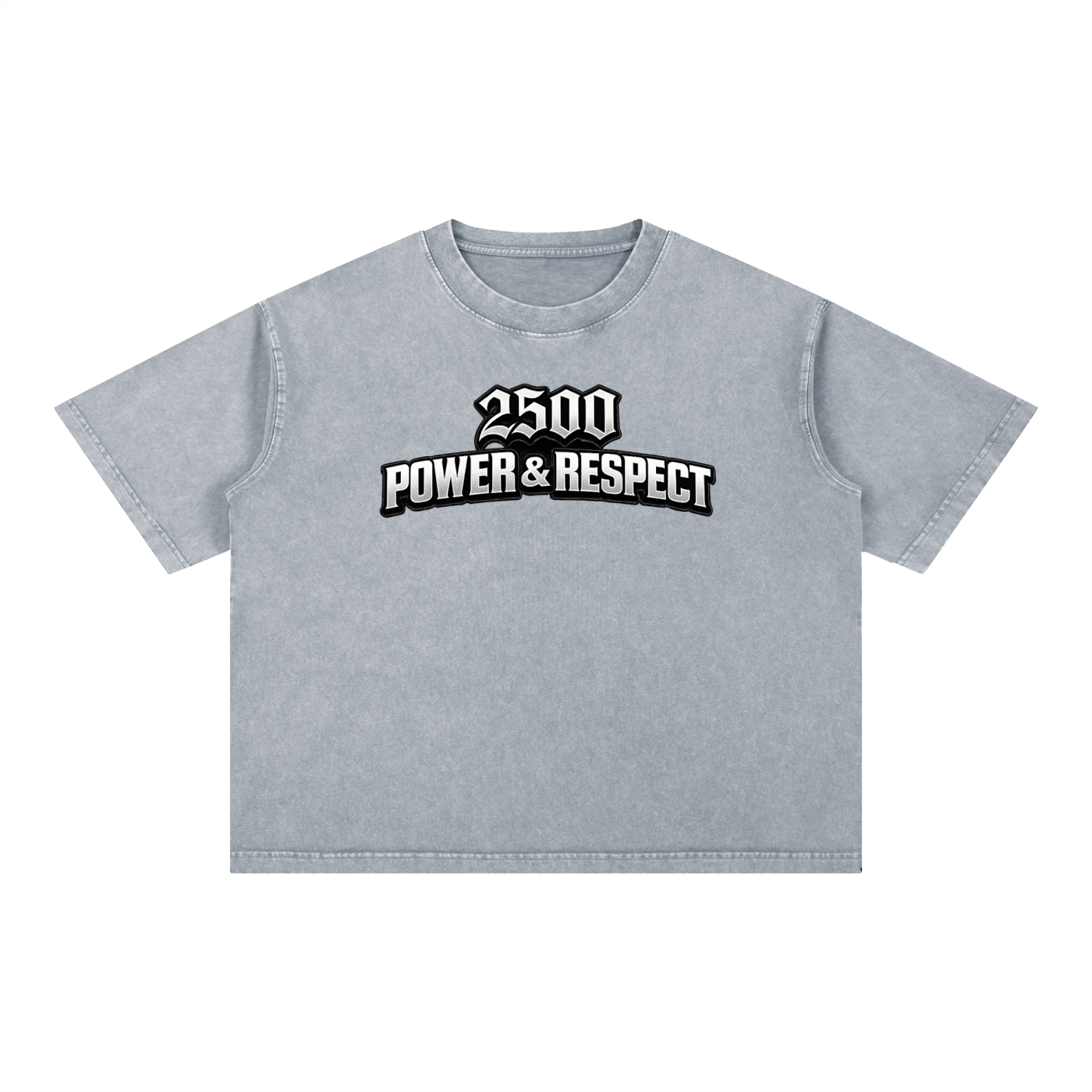 2500 Mineral Wash Boxy Cotton T-Shirt