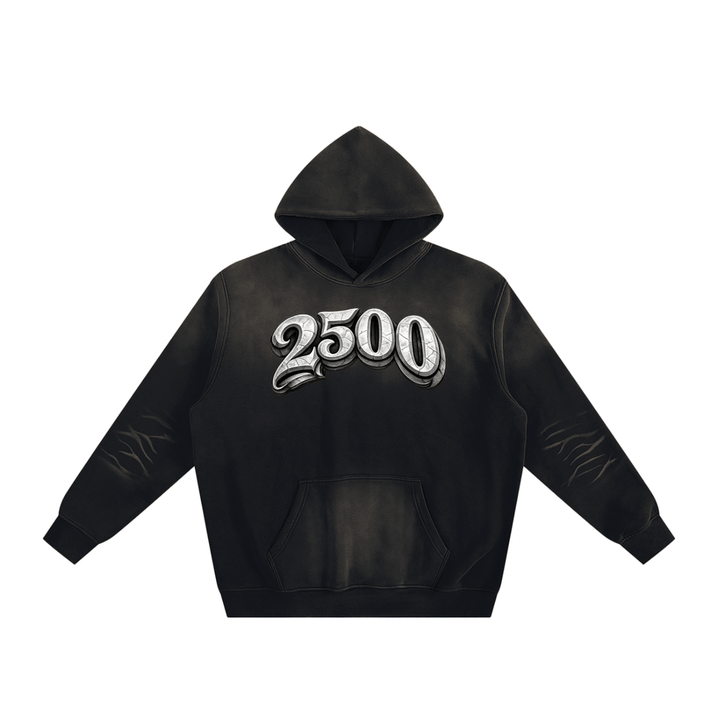 2500 Sunfade Fleeced Hoodie