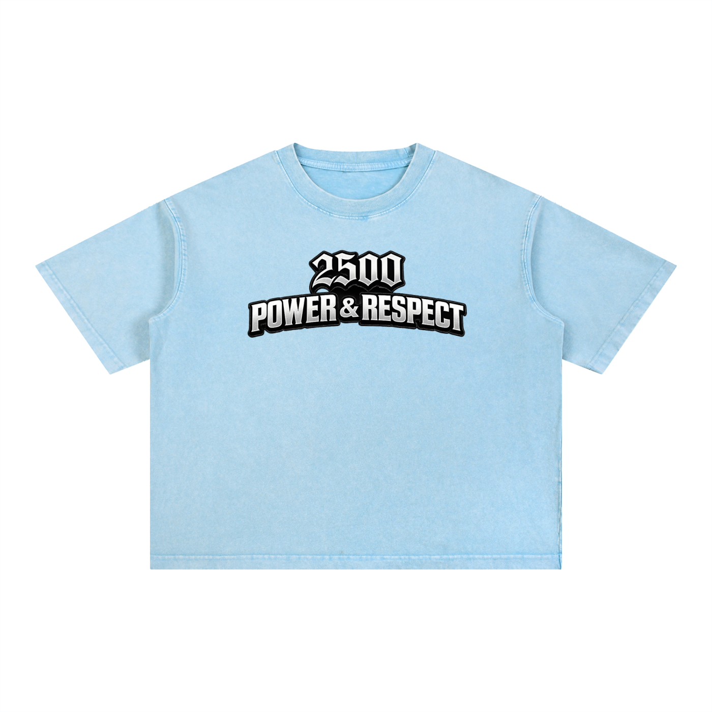 2500 Mineral Wash Boxy Cotton T-Shirt