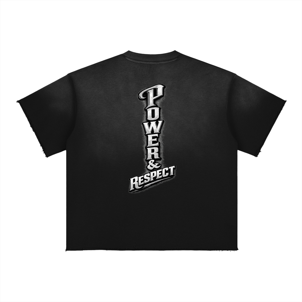 2500 Sun Fade Raw Edge T-Shirt